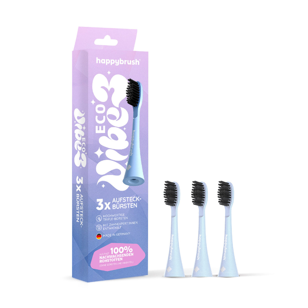 Aufsteckbürsten Eco Vibe 3+ | Sunrise