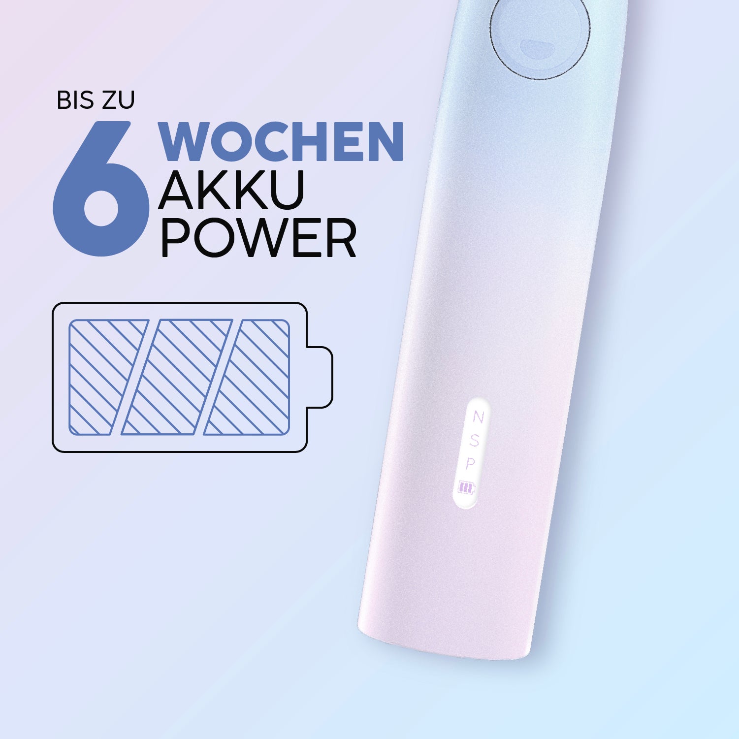 Schallzahnbürste Eco VIBE 3 | Set L