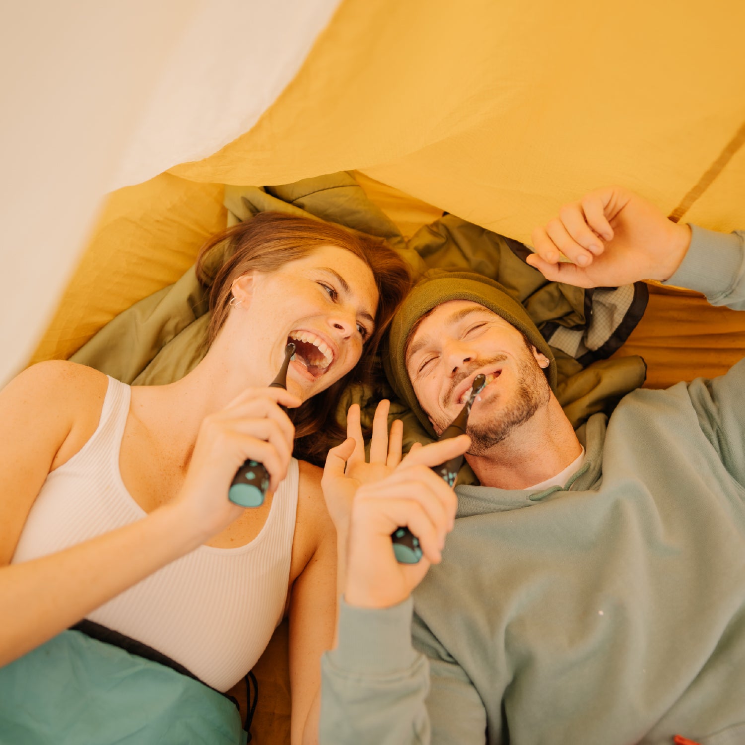 Aufsteckbürsten Eco VIBE 3+ | White-Mint