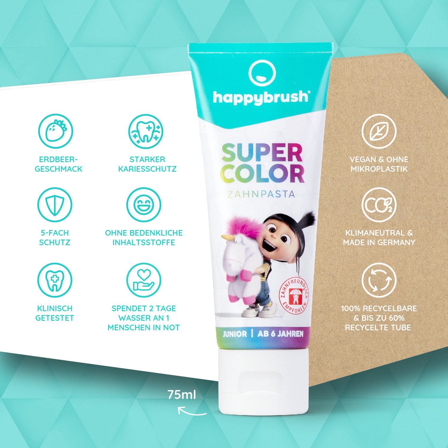 SuperColor Zahnpasta x7