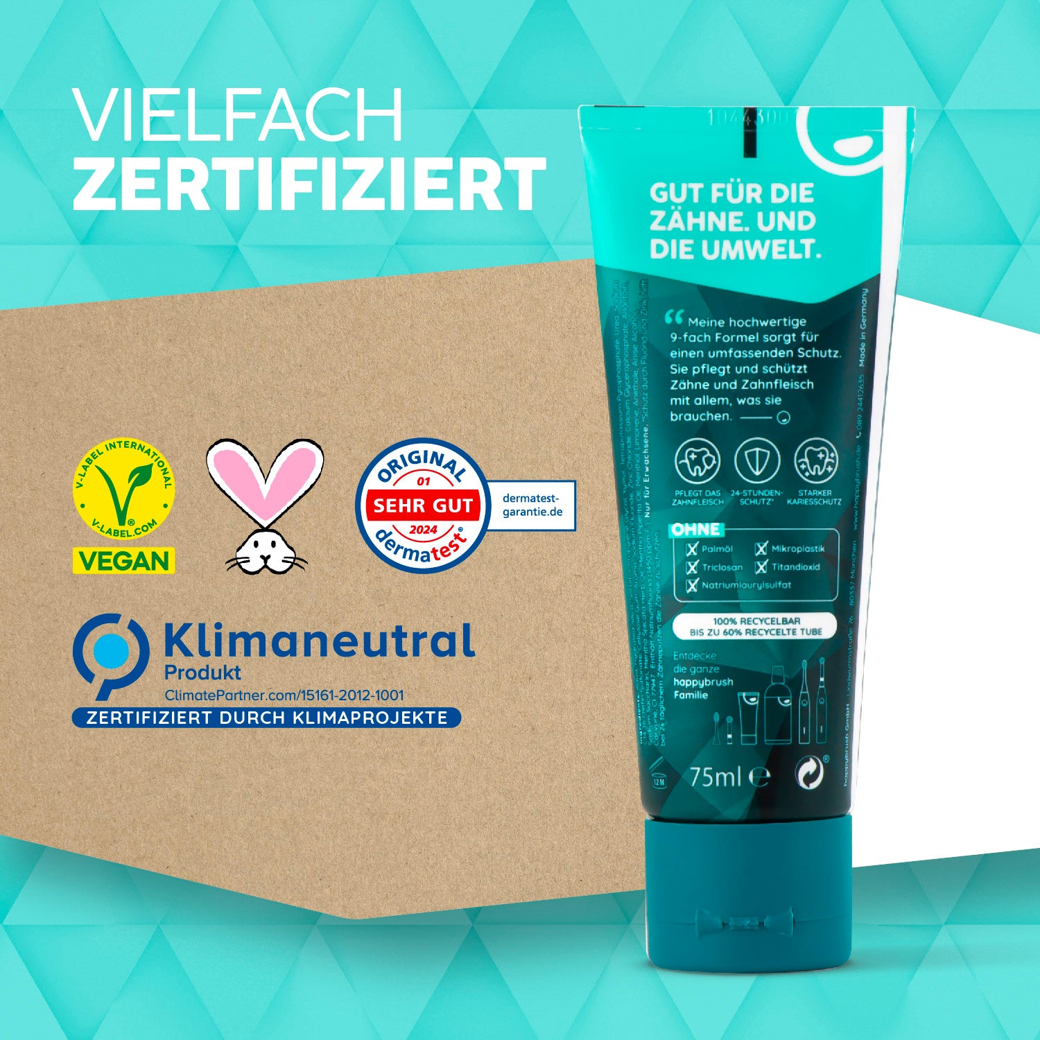SuperProtect Zahnpasta x7