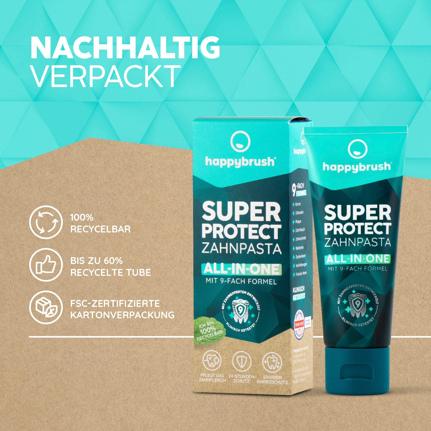 SuperProtect Zahnpasta x7