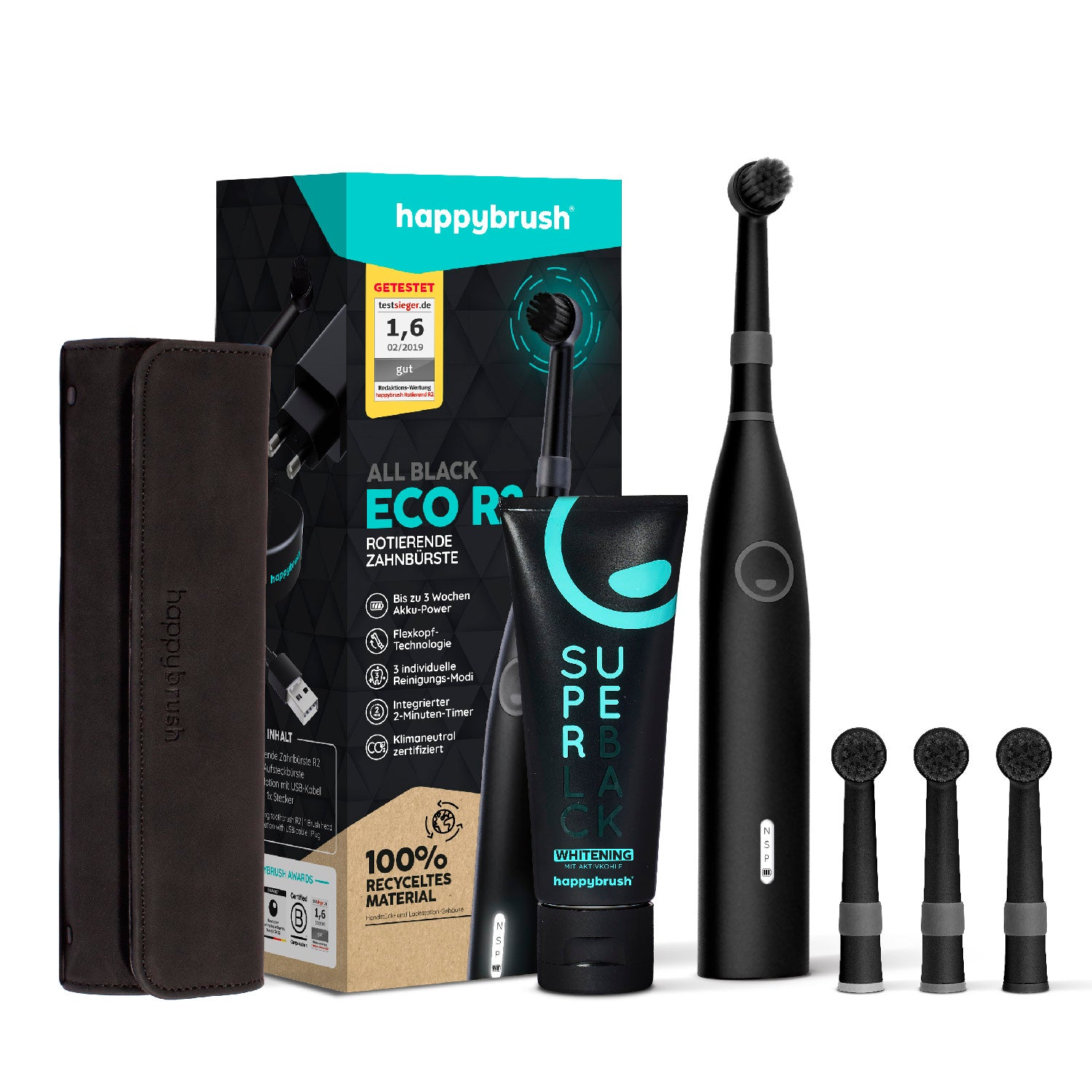 Eco R2 Klassik Set | Allblack