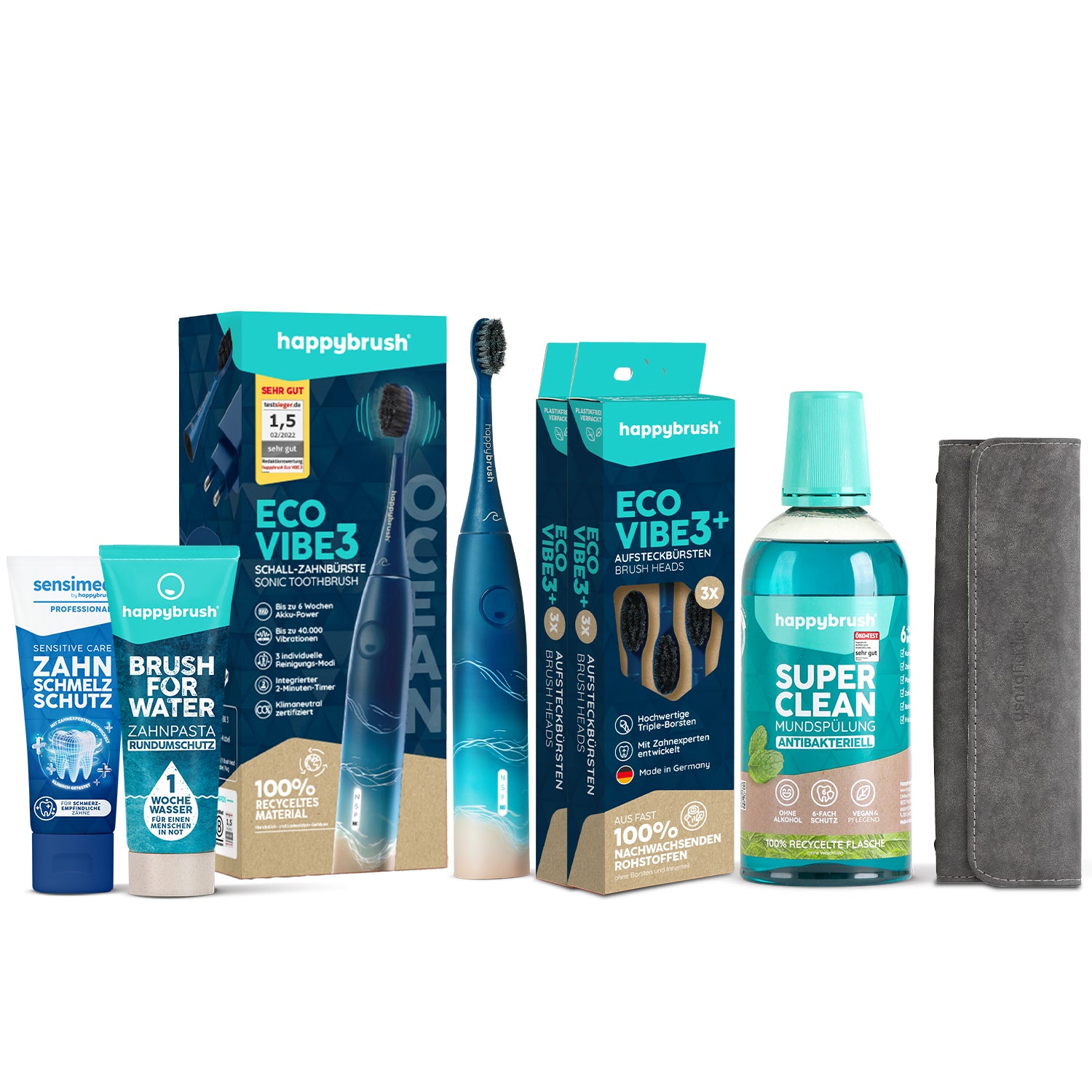 Schallzahnbürste Eco VIBE 3 | Set L