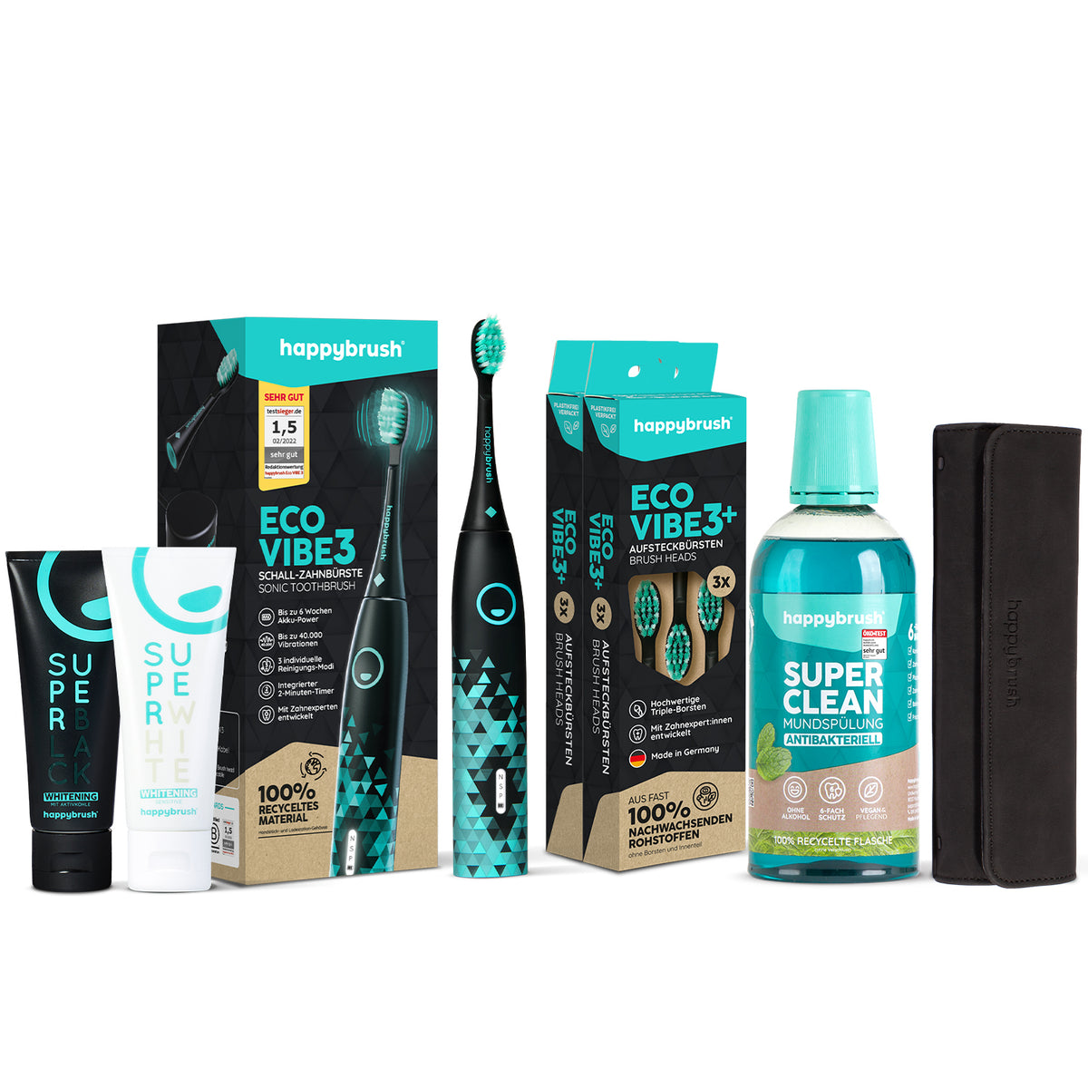 Schallzahnbürste Eco VIBE 3 | Set L