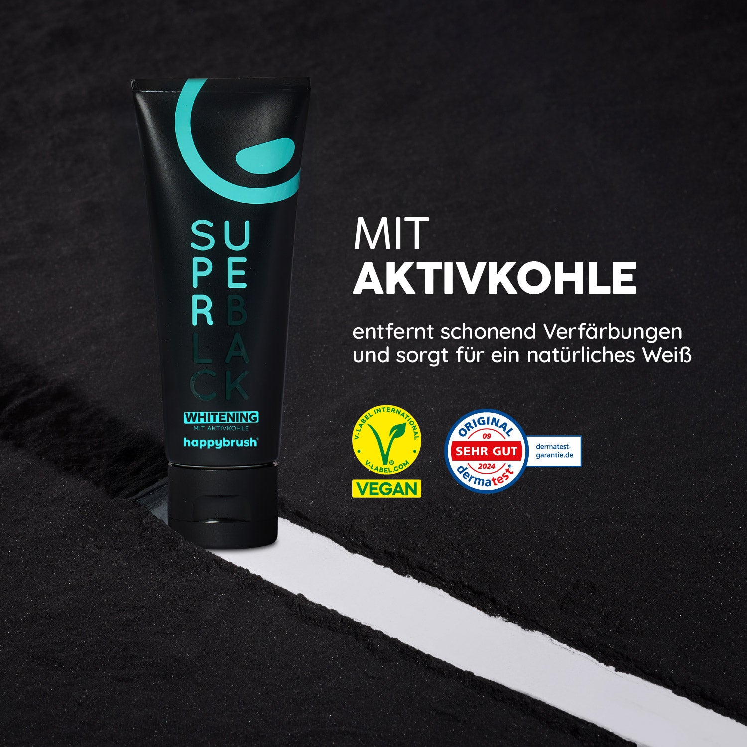 SuperBlack Whitening Zahnpasta