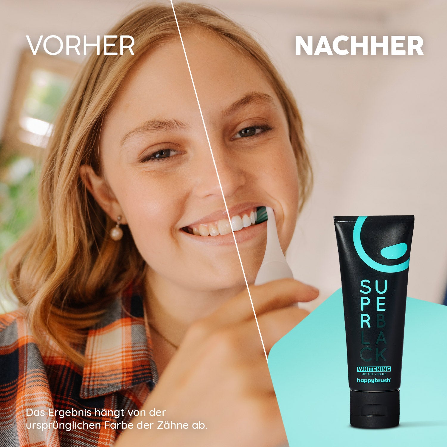 SuperBlack Whitening Zahnpasta