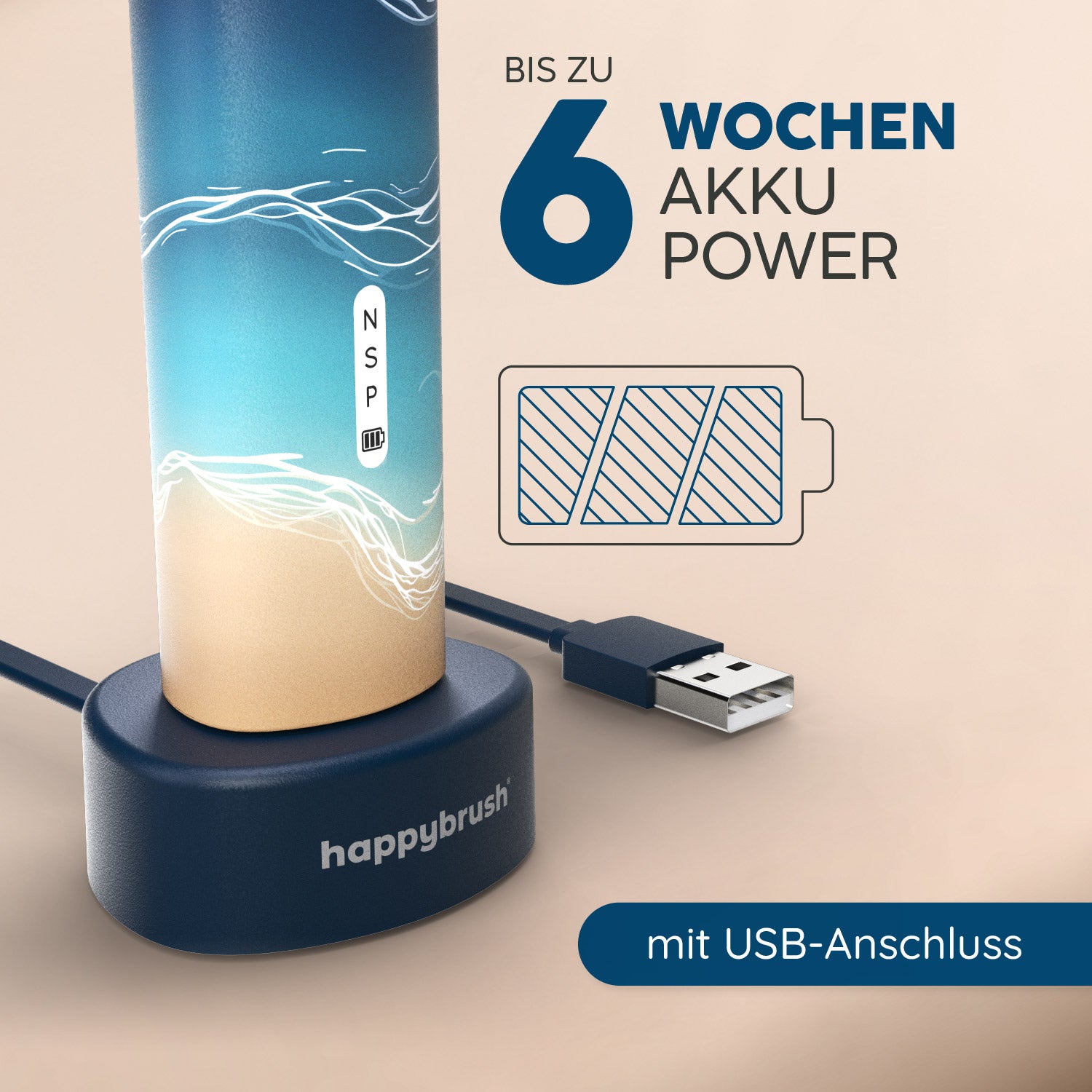Schallzahnbürste Eco VIBE 3 | Set L