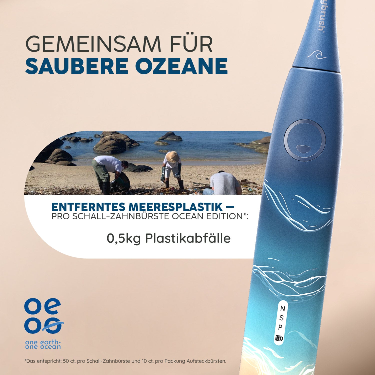 Schallzahnbürste Eco VIBE 3 | Set L
