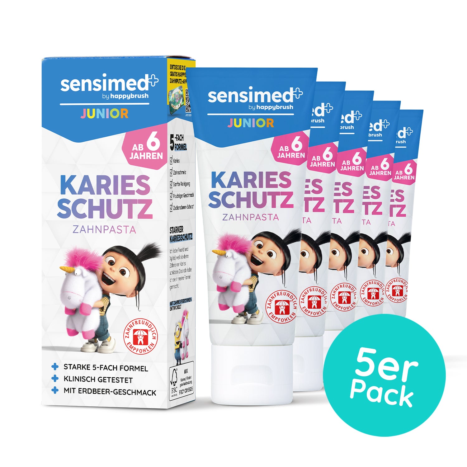 Sensimed Junior Kariesschutz Zahnpasta