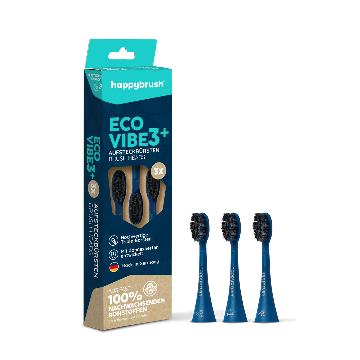 Aufsteckbürsten Eco VIBE 3+ | Ocean