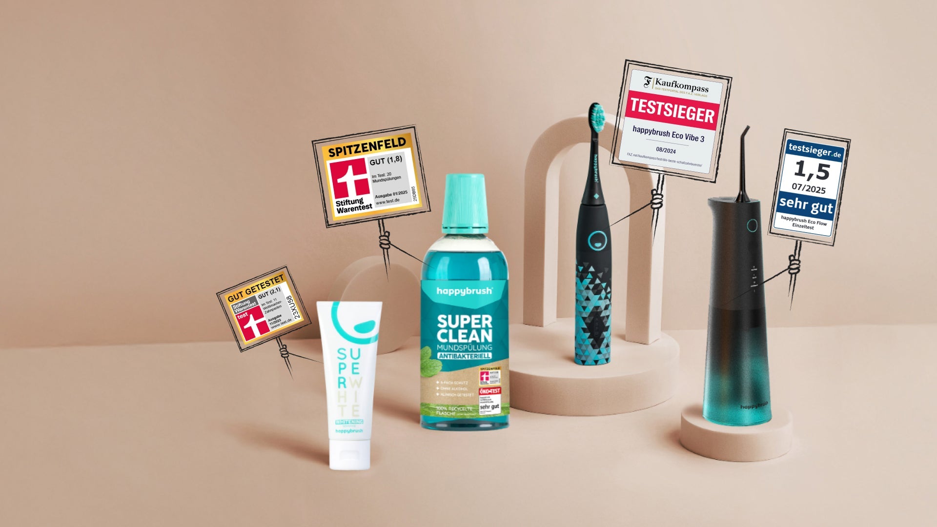 Unsere Besten testen