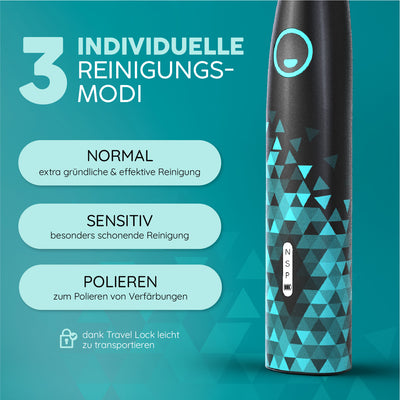 Schallzahnbürste Eco VIBE 3 | Set XL