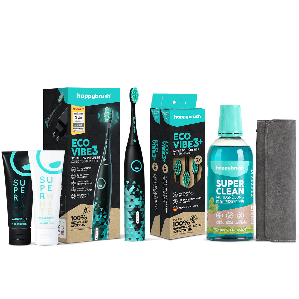 Schallzahnbürste Eco VIBE 3 | Set L