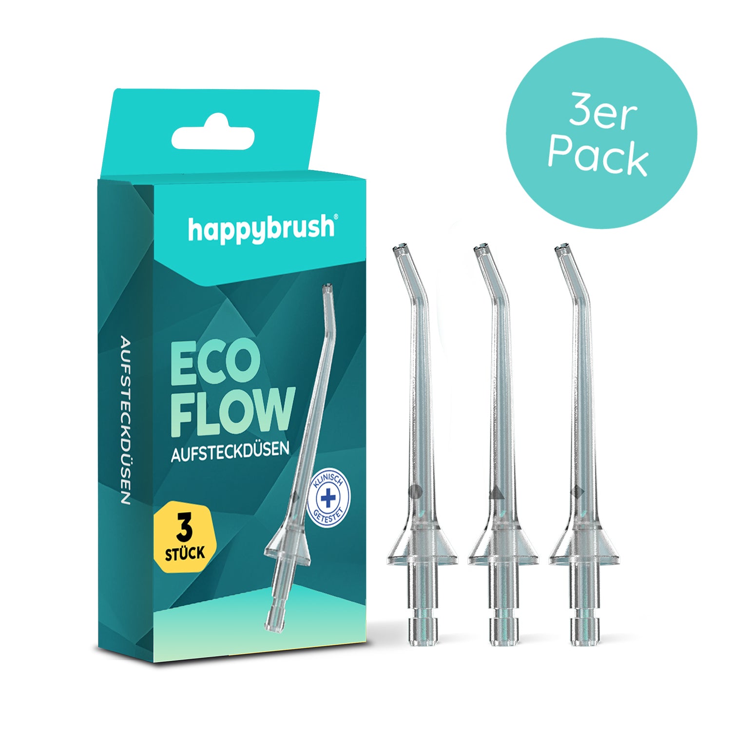 Eco Flow Aufsteckdüsen 3x