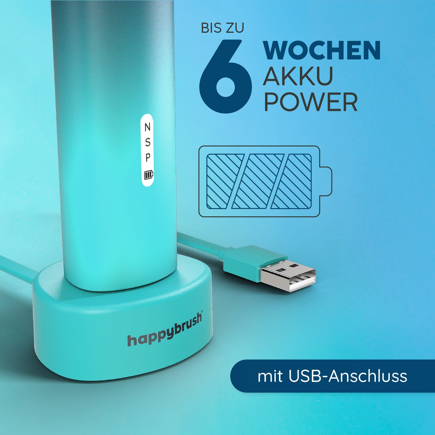 Schallzahnbürste Eco Vibe 3 | Set M