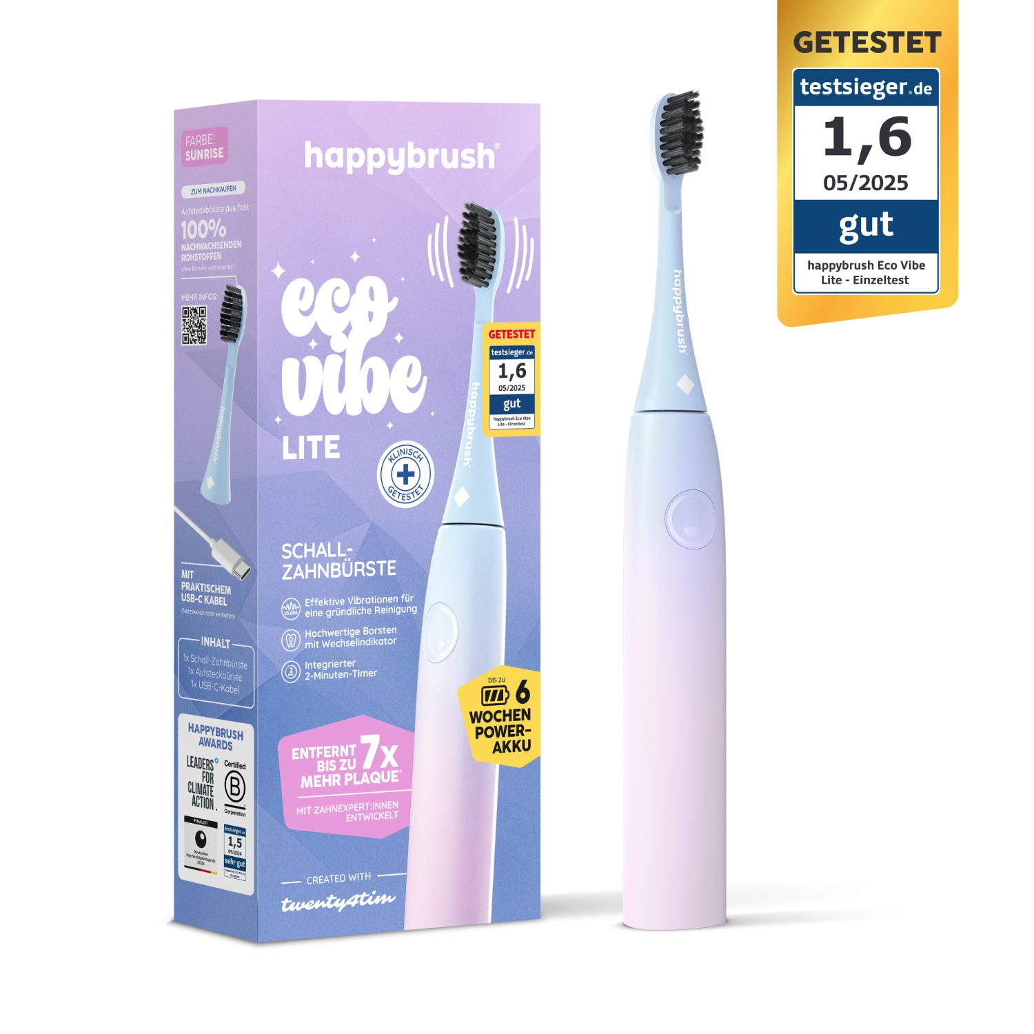 Eco Vibe LITE Schallzahnbürste