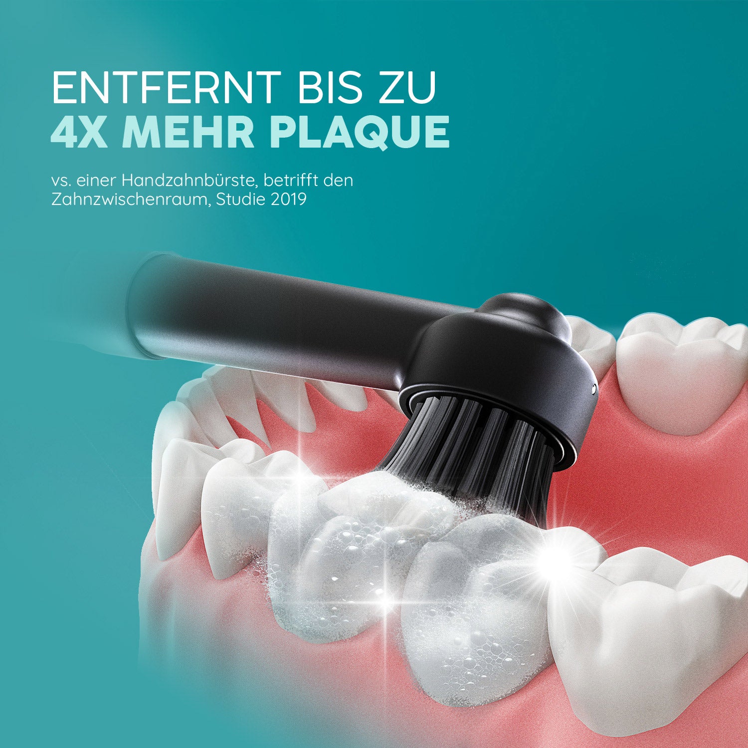 Eco R2 Zahnbürste | Allblack