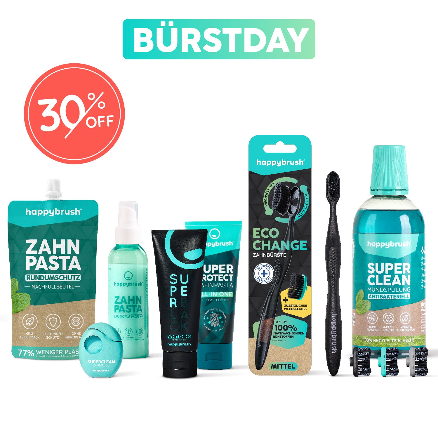 8. Bürstday Set