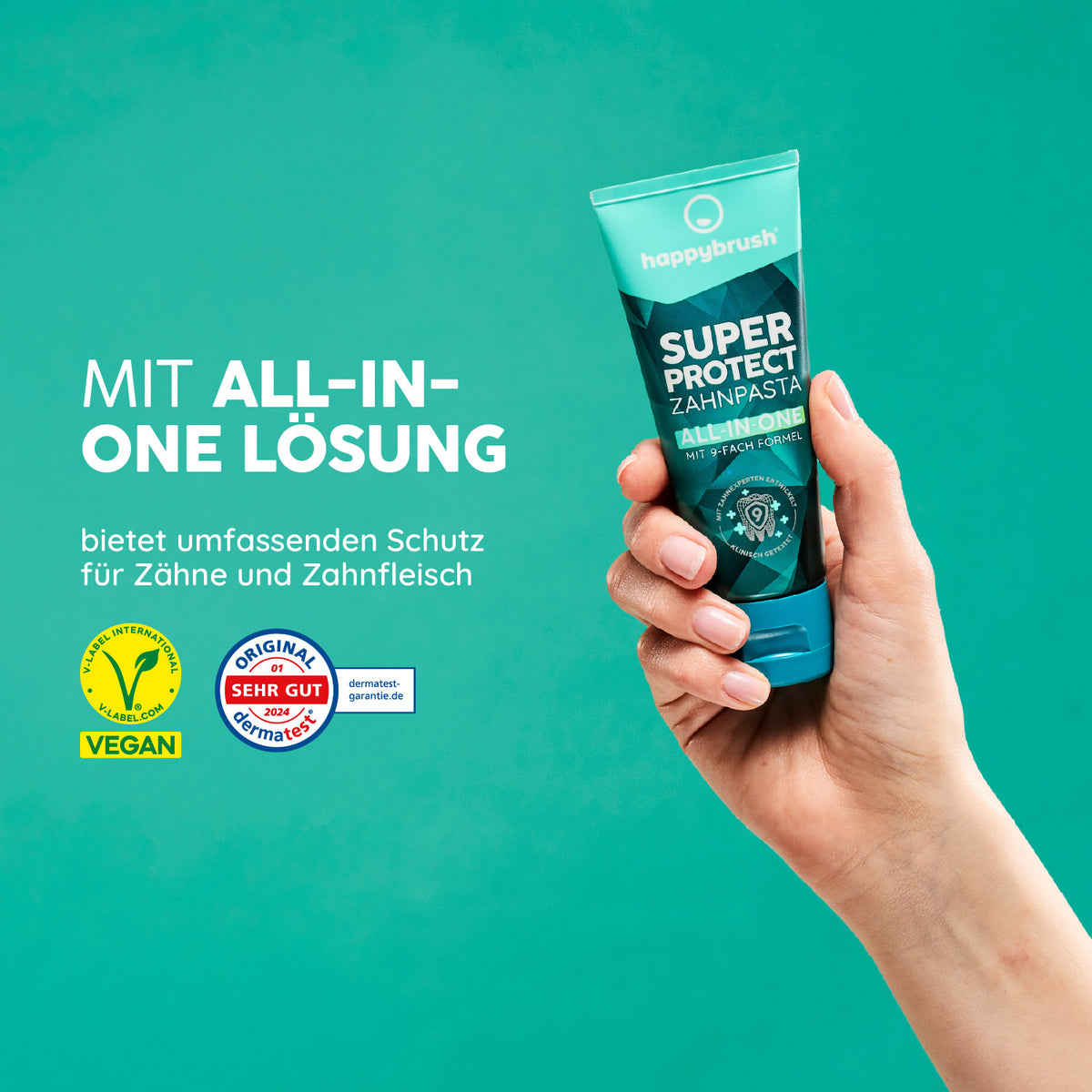 SuperProtect Zahnpasta Prämie