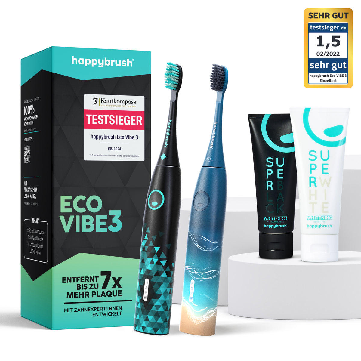 Elektrische Zahnbrsten online bestellen | happybrush Elektrische Zahnbrsten online bestellen | happybrush