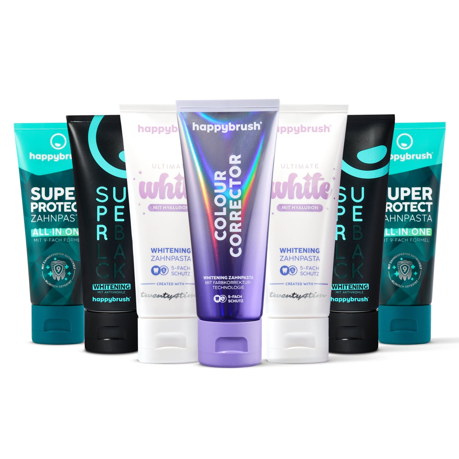Zahnpasta Probierset Groß | BLACK DEAL