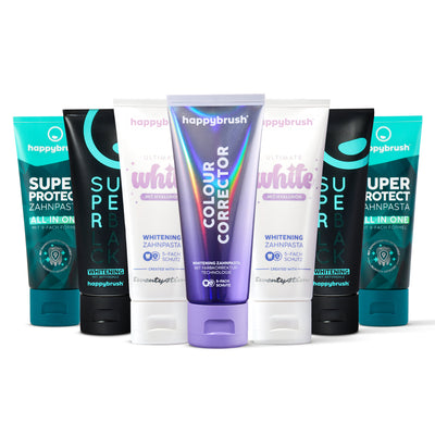 Zahnpasta Probierset Groß | BLACK DEAL