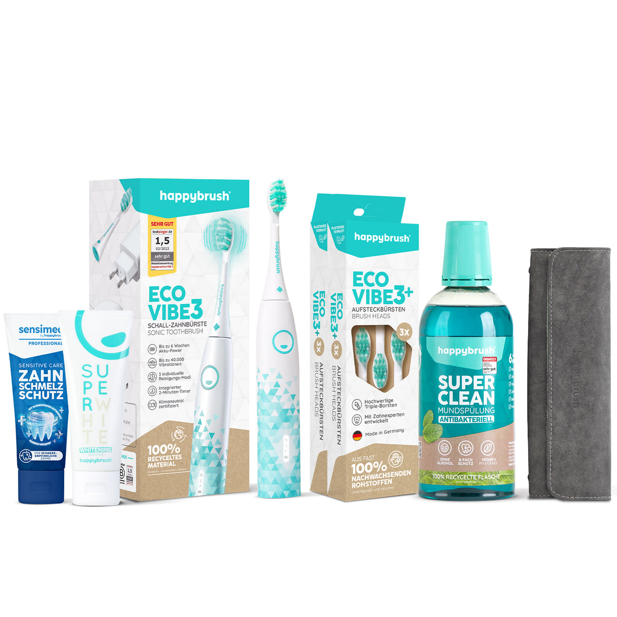 Schallzahnbürste Eco VIBE 3 | Set L