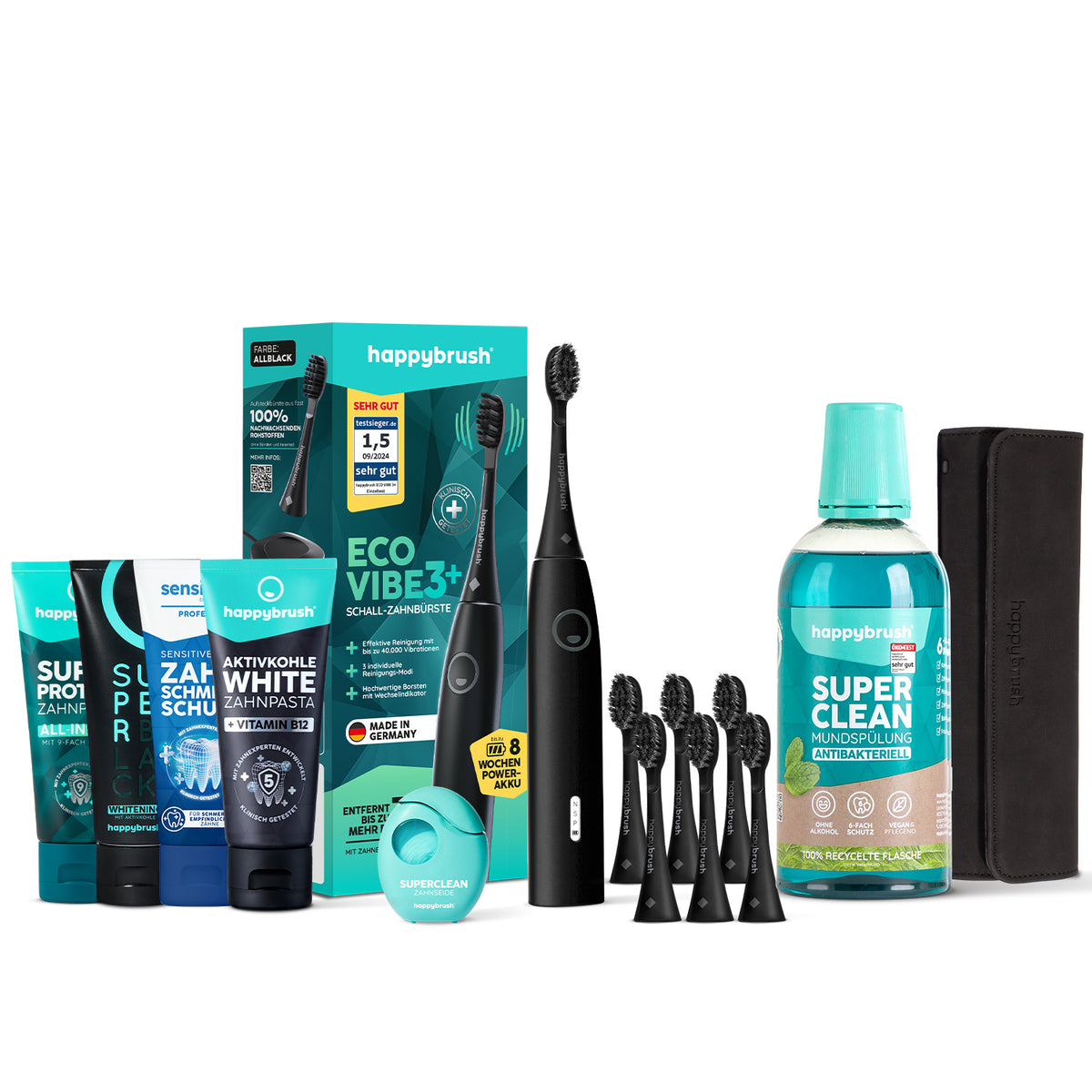 Schallzahnbürste Eco VIBE 3 | Set XL