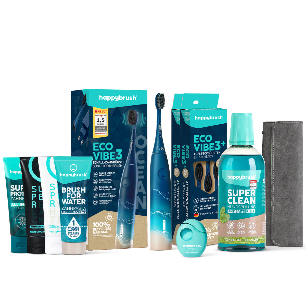 Schallzahnbürste Eco VIBE 3 | Set XL