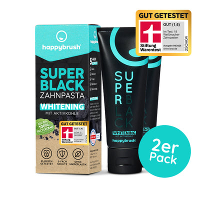 SuperBlack Whitening Zahnpasta