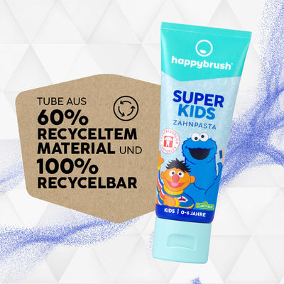 SuperKids Zahnpasta Sesamstraße x5