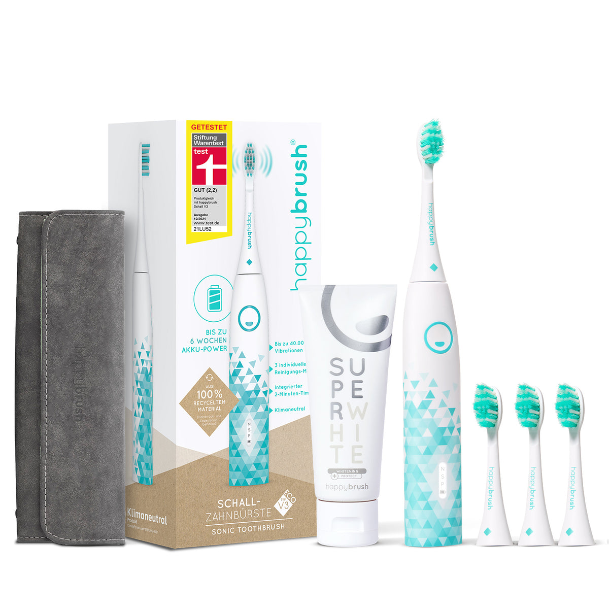 Eco VIBE 3 Set | White-Mint