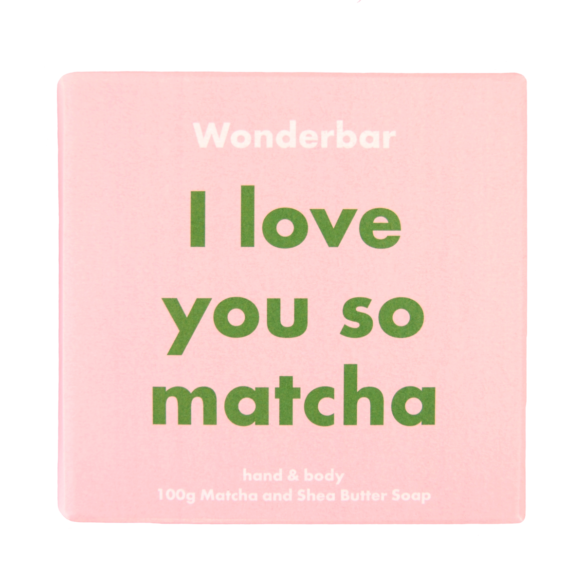 Wonderbar Seife Matcha