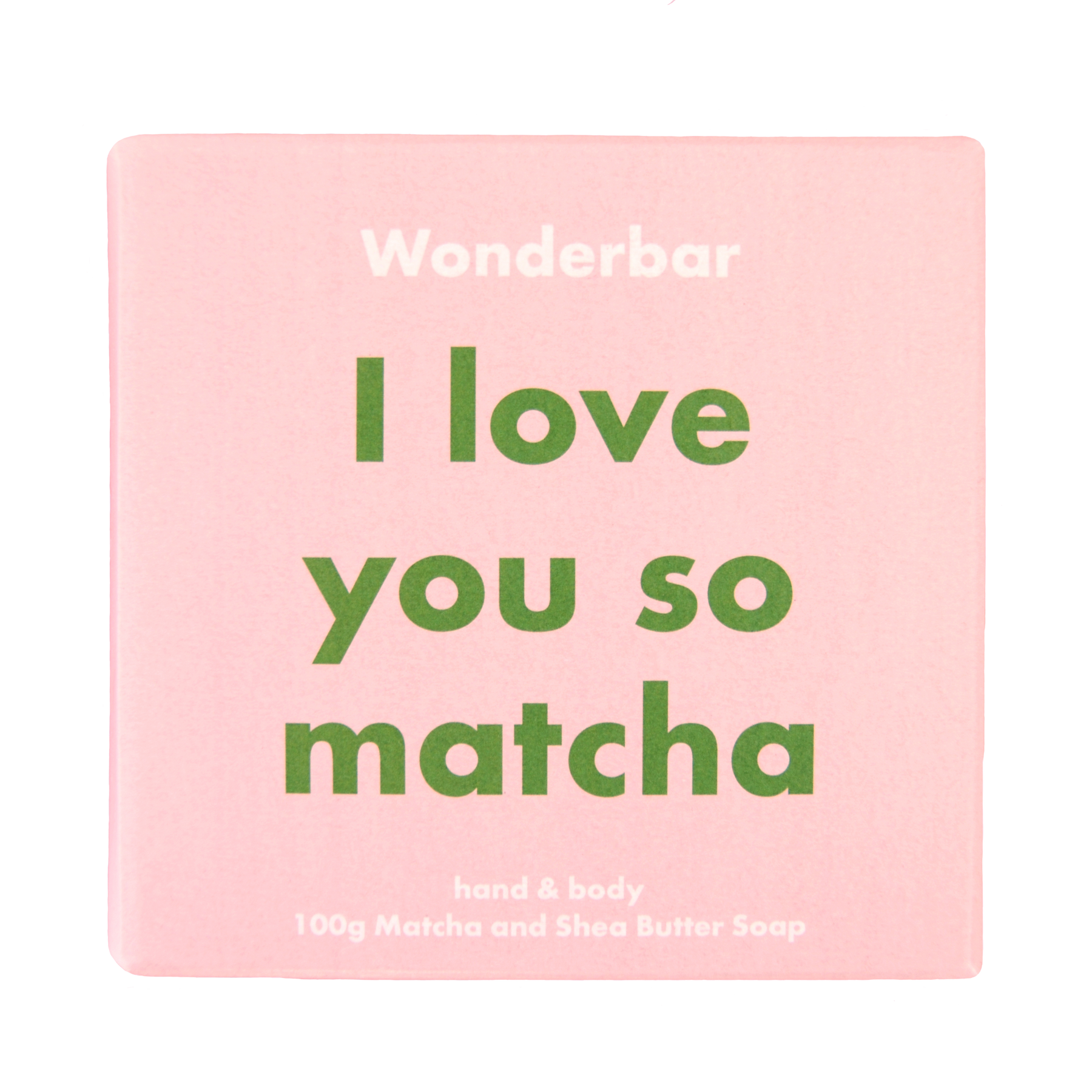 Wonderbar Seife Matcha