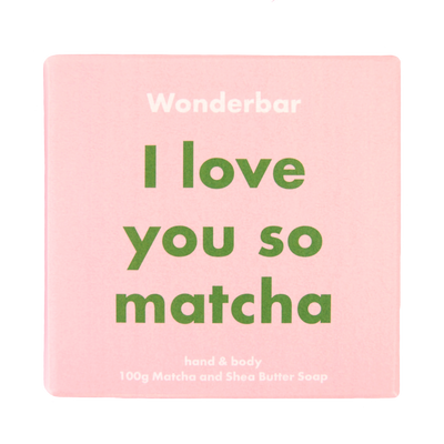 Wonderbar Seife Matcha