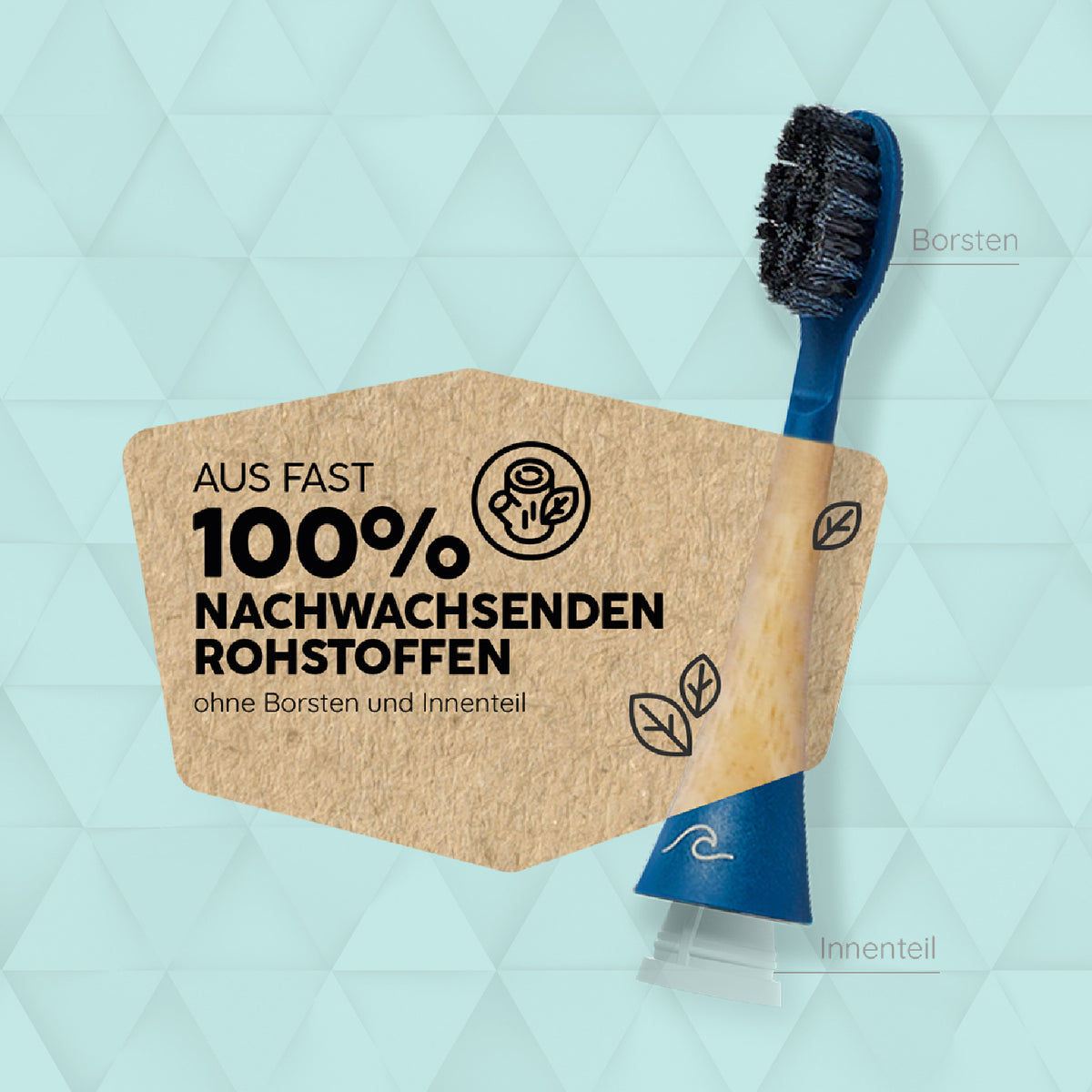 Aufsteckbürsten Eco VIBE 3+ | Ocean