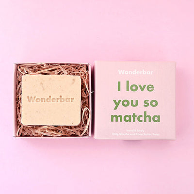 Wonderbar Seife Matcha